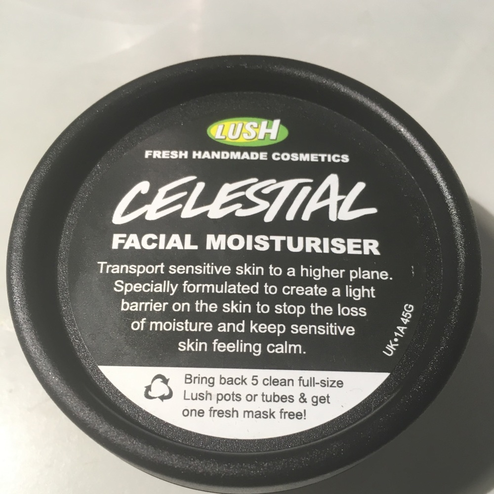 Lush celestial facial moisturizer - sensitive skin
